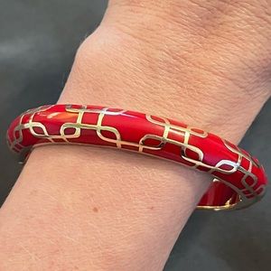 AHC Sailor Bracelet; red and gold